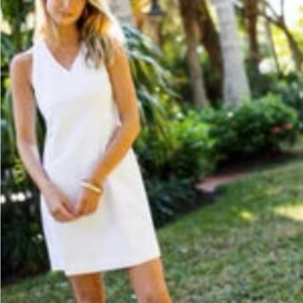 Southern Tide White Midi Dress